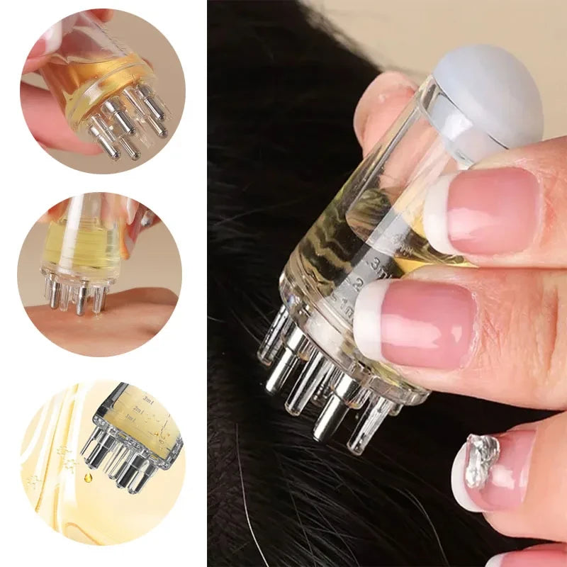Scalp Hair Oil Applicator Comb
